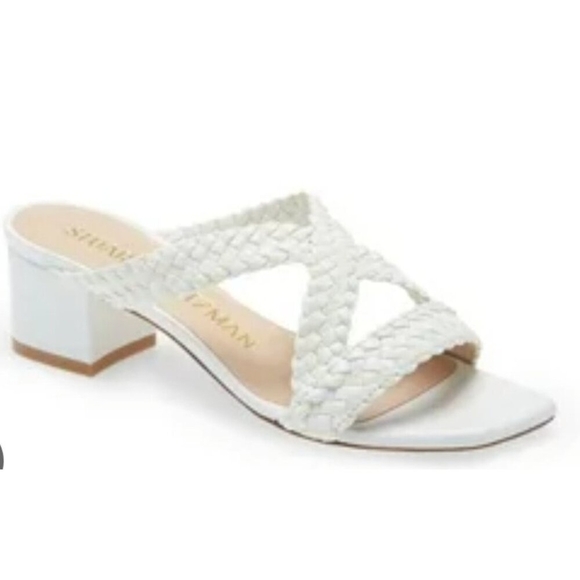 STUART WEITZMAN Woven Padded sandals size 7 - Picture 11 of 11